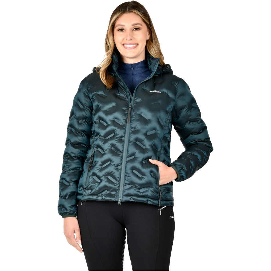 Weatherbeeta Womens Georgia Puffer Jacke 102159 - Pine
